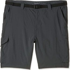 Columbia Men's Silver Ridge Cargo Shorts, Grill, 44 x 12-Inch